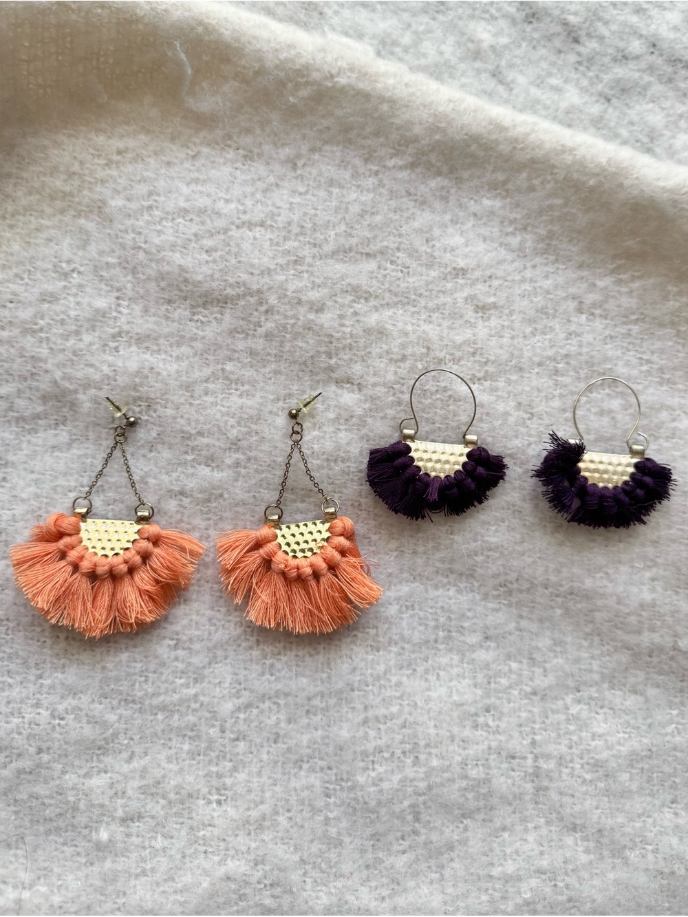 Ink + Alloy Bohemian Fringe Earrings Set